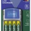 Varta LCD-Charger (4x Mignon 2.600 MAh)+12V&USB -Haushaltsgerätegeschäft 0584945 20220204 130100
