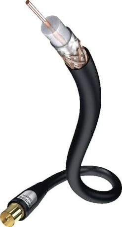 Star II ANTENNENKABEL Koax M - W 3,0m - Schwarz