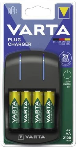 Varta Easy Plug Charger (4x AA 2.100 MAh) -Haushaltsgerätegeschäft 1035604 bild3 20220202 081154