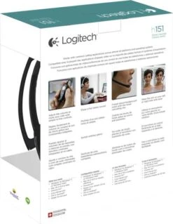 Logitech H151 Stereo Headset - Schwarz -Haushaltsgerätegeschäft 1048228 bild3 20150804 162955