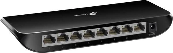 TP-Link TL-SG1008D 8-Port Gigabit Desktop Switch - Schwarz 4 TP-Link TL-SG1008D 8-Port Gigabit Desktop Switch - Schwarz – Bild 2