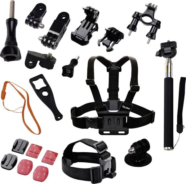 Rollei Actioncam Zubehör Set Outdoor 4 Rollei Actioncam Zubehör Set Outdoor – Bild 2