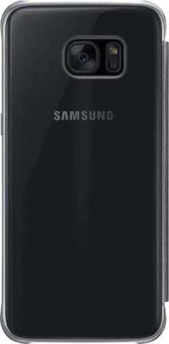 Samsung Clear View Cover Galaxy S7 Edge - Schwarz -Haushaltsgerätegeschäft 1081782 20160309 130511