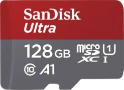 SanDisk Ultra MicroSDXC 128GB UHS-I + SD Adapter