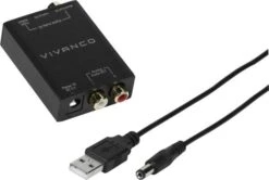 Vivanco Digital / Analog Converter - Schwarz