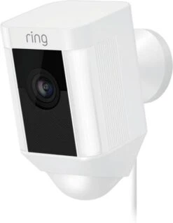 Ring Spotlight Cam Verdrahtet - Weiss