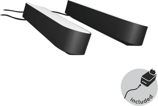 Philips Hue Play LED Tischleuchte, WACA, Doppelpack - Schwarz 3 Philips Hue Play LED Tischleuchte, WACA, Doppelpack - Schwarz