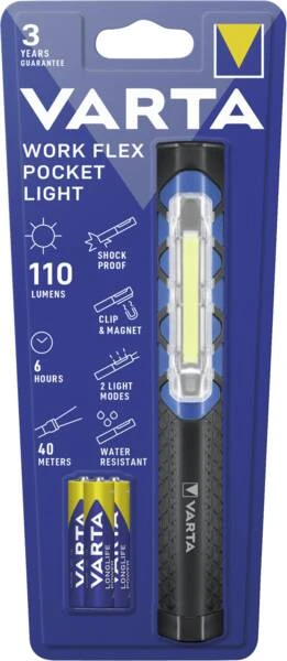 Varta Work Flex Pocket Light 3AAA Mit Batt. 5 Varta Work Flex Pocket Light 3AAA Mit Batt. – Bild 3