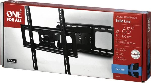 ONE FOR ALL WM4452 65" TV Wandhalterung Solid TURN 180 4 ONE FOR ALL WM4452 65" TV Wandhalterung Solid TURN 180 – Bild 2