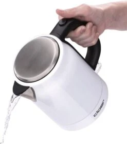 Wasserkocher 4511 1L - Weiss-Edelstahl -Haushaltsgerätegeschäft 1243331 bild4 20190131 085523