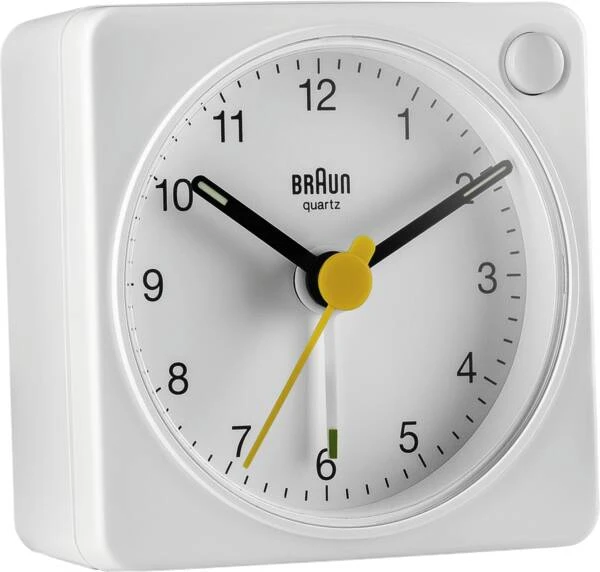 BC02XW Quarzwecker Lichtfunktion - Weiss 4 BC02XW Quarzwecker Lichtfunktion - Weiss – Bild 2