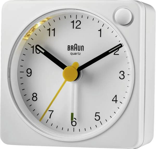 BC02XW Quarzwecker Lichtfunktion - Weiss 5 BC02XW Quarzwecker Lichtfunktion - Weiss – Bild 3