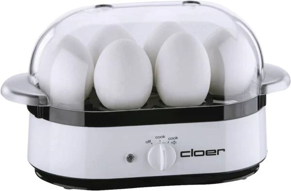 Eierkocher 6081 - Weiss-Schwarz 3 Eierkocher 6081 - Weiss-Schwarz