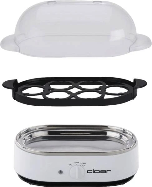 Eierkocher 6081 - Weiss-Schwarz 4 Eierkocher 6081 - Weiss-Schwarz – Bild 2