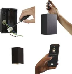 Philips Hue WACA Resonate Outdoor Wandleuchte - Schwarz -Haushaltsgerätegeschäft 1300505 bild4 20200615 140902