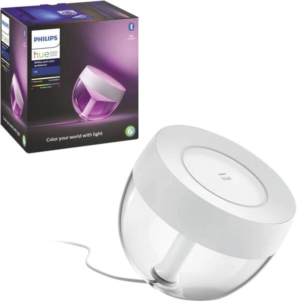 Philips Hue White & Col. Amb. Iris Tischleuchte - Weiss 3 Philips Hue White & Col. Amb. Iris Tischleuchte - Weiss