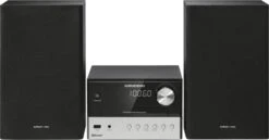 Grundig CMS 2000 BT - Schwarz-Aluminium