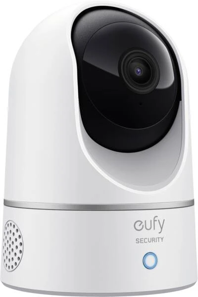 Eufy 2K Indoor Kamera Zum Drehen Und Schwenken - Weiss 4 Eufy 2K Indoor Kamera Zum Drehen Und Schwenken - Weiss – Bild 2