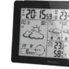 HAMA 186369 WETTERVORHERSAGE-CENTER METEOTIME - Schwarz -Haushaltsgerätegeschäft 1333335 20210302 160838