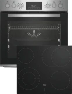 Beko BBUM12328X - Edelstahl-Schwarz