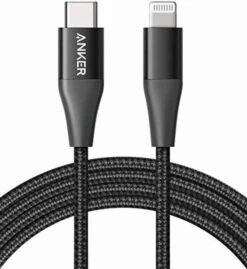 Anker PowerLine+ II USB-C To LTG 1,8 M - Schwarz