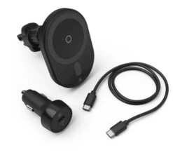 HAMA 187268 Kabell.KFZ-Lad.MagChargeCar FC15 - Schwarz