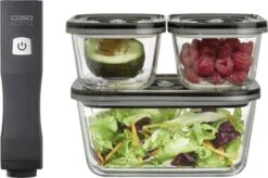 Caso Vacu OneTouch Eco-Set - Schwarz