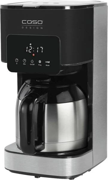 Caso Coffee Taste & Style Thermo - Edelstahl-Schwarz 4 Caso Coffee Taste & Style Thermo - Edelstahl-Schwarz – Bild 2