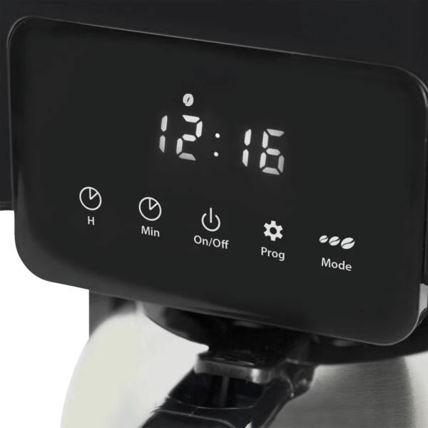 Caso Coffee Taste & Style Thermo - Edelstahl-Schwarz 7 Caso Coffee Taste & Style Thermo - Edelstahl-Schwarz – Bild 5