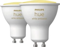 Philips HueWA 4.3W GU10 2-er EUR