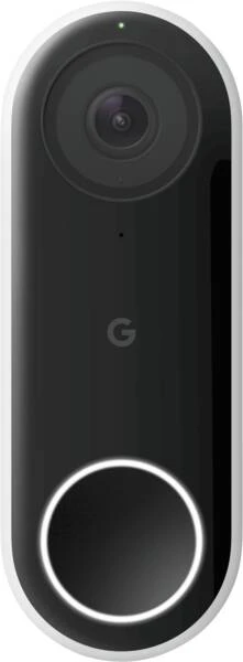 Google Nest Hello Video Doorbell - Schwarz-Weiss 3 Google Nest Hello Video Doorbell - Schwarz-Weiss
