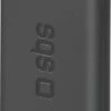 SBS Powerbank 10.000 MAh 2 USB 2.1 A - Schwarz -Haushaltsgerätegeschäft 1357716 20221020 111940