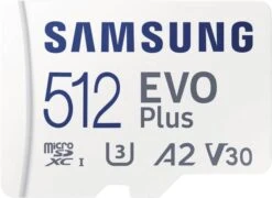 Samsung EVO Plus 512GB Micro SDXC