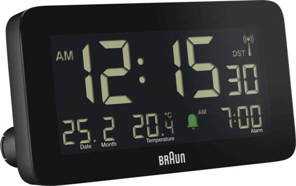 BC10B Funkwecker - Schwarz 3 BC10B Funkwecker - Schwarz