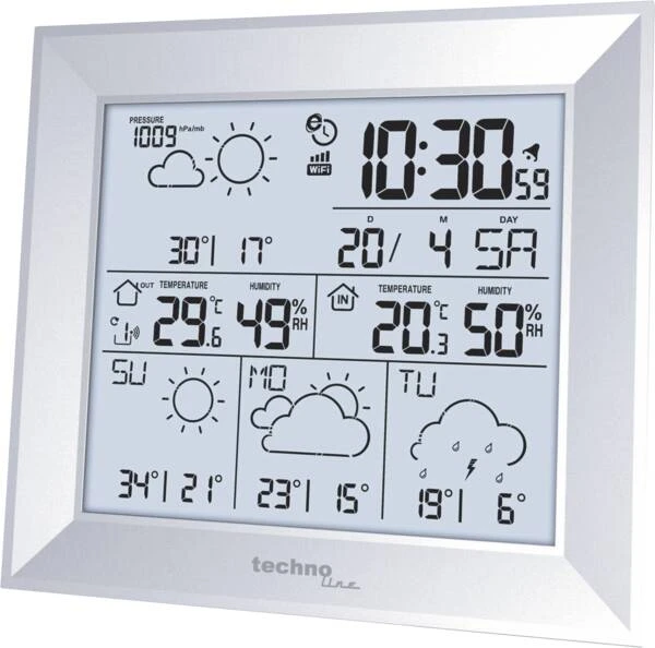 Technoline WD 2000 - Silber 3 Technoline WD 2000 - Silber