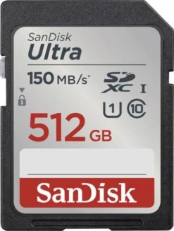 SanDisk Ultra SDXC 512GB 150MB/s UHS-I