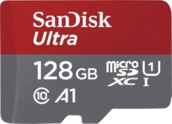 SanDisk Ultra MicroSDXC 128GB 140MB/s A1 Class 10 UHS-I + SD Adapter