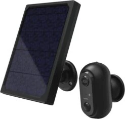 HAMA 176615 WiFi Outdoor Kamera Mit Solar Panel - Schwarz