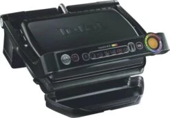 Tefal GC7128 OptiGrill+ Inkl. Rezeptbuch - Schwarz
