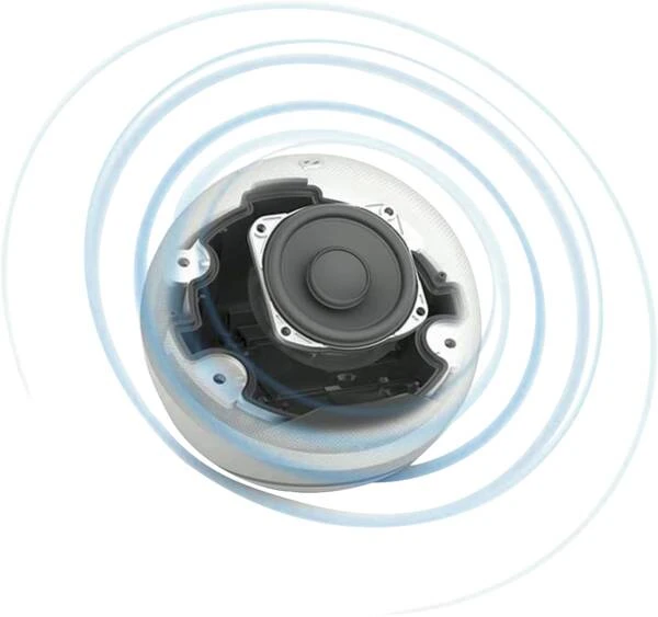 Amazon Echo Dot Mit Uhr (5. Gen.) - Weiss 4 Amazon Echo Dot Mit Uhr (5. Gen.) - Weiss – Bild 2