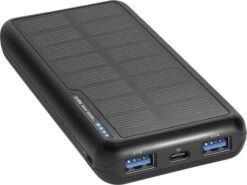 SBS Solar Powerbank 10.000 MAh - Schwarz