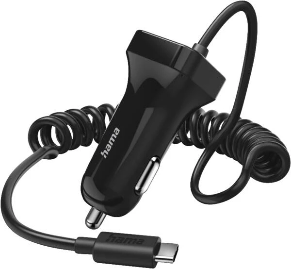 HAMA 201609 Kfz-Lader, USB-C, 12 Watt - Schwarz 3 HAMA 201609 Kfz-Lader, USB-C, 12 Watt - Schwarz