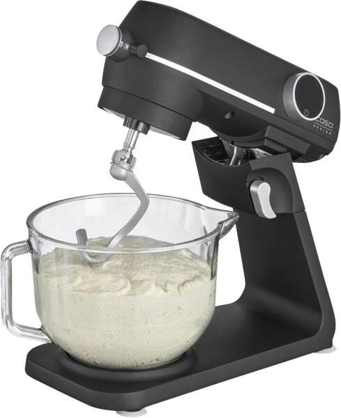 Caso KM 1800 Black Küchenmaschine Mit Glasschüssel - Schwarz 6 Caso KM 1800 Black Küchenmaschine Mit Glasschüssel - Schwarz – Bild 4