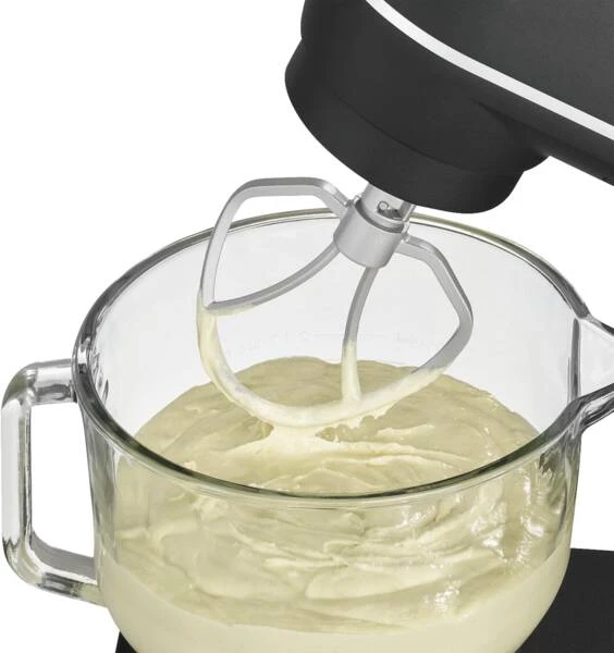 Caso KM 1800 Black Küchenmaschine Mit Glasschüssel - Schwarz 8 Caso KM 1800 Black Küchenmaschine Mit Glasschüssel - Schwarz – Bild 6