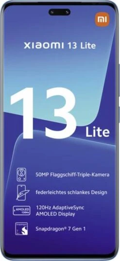 Xiaomi 13 Lite 5G 128GB - Lite Blue