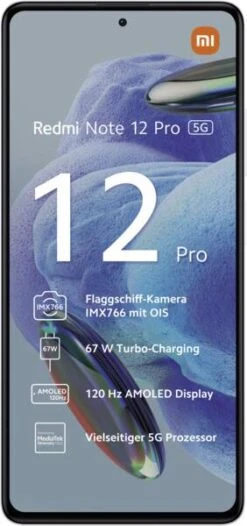 Xiaomi Redmi Note 12 Pro 5G 128GB - Polar White