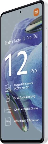 Xiaomi Redmi Note 12 Pro 5G 128GB - Polar White 5 Xiaomi Redmi Note 12 Pro 5G 128GB - Polar White – Bild 3