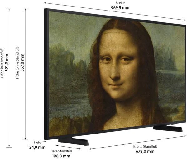 Samsung GQ43LS03BGUXZG The Frame - Schwarz 7 Samsung GQ43LS03BGUXZG The Frame - Schwarz – Bild 5