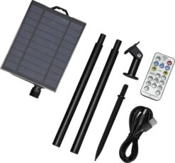 Konstsmide LED Solar Sternen Lichtvorhang Außen -Haushaltsgerätegeschäft 1409356 bild3 20230412 135438