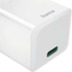 HAMA 201998 Mini-Lader,GaN, USB-C, PD/QC, 30W - Weiss -Haushaltsgerätegeschäft 1413003 bild4 20230522 152129